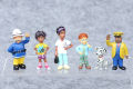 12Pcs/set Fireman Sam Cartoon Anime Fire Fighting Figure Model PVC Doll Toys Boy Girl Toy For Kids Birthday Xmas . 