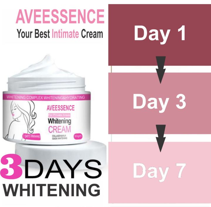 WHITENING CREAM skin lightening FOR intimate area private parts and   under arm  Aveessence