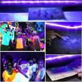 UV DC 5V LED Light Strip Ultraviolet 395-405nm Black Light 2835 SMD UV Lamp Flexible LED Ribbon for Glow Fluorescence Party. 