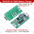Multi-Cell 2S/3S/4S 2A Boost Charging Module Type-C USB 2S BMS 3S BMS 4S BMS Lithium Li-ion Battery Charging Protection Board 8.4V 12.6V 16.8V Step-Up Power Charger Module. 