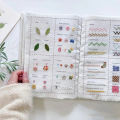 Embroidery Stitch Book for Beginners Creative Sewing Book DIY Stitches Books with Patterns Book Embroidery Sewing Kit. 