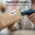 Thermal Labels 20/30/40/50 White Blank Thermal Printer Labels SKU Barcode Labels, Self-Adhesive Address Shipping Labels Stickers. 