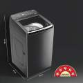 WhirlpooI 7.5 Kg Fully Automatic Top Load Washing Machine Stainwash Pro 7.5 Grey. 