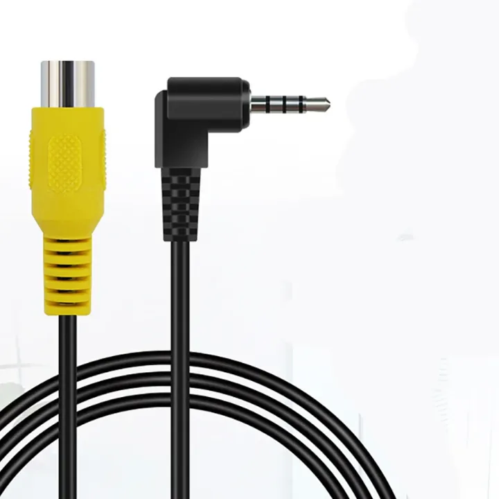 AV In Video Cable Adapter 2.5mm AV Jack Male Plug To RCA Female Adapter ...