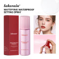 Mattifying Waterproof Setting Spray Glossy Matte Base Makeup Control Oil Non-Sticky Waterproof Make-up Fixer Spray for All Skin. 