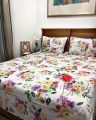 100% COTTON BEDSHEET WITH 2 PILLOW COVERS. 