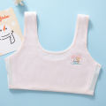 Girl's Bra 8-14 Years Old Cotton Girls Underwear Developmental Children Girls Students Teenage Girls Summer Thin Tank Tops. 