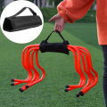 1Pc Obstacle Course Soccer Storage Pace Training Hurdle Hand Carrying Training Equipment Organization Load Carrying Accessories. 
