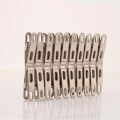 Stainless Steel Cloth Drying Clip-Silver 20 Piece Set - Hanger - cloth hanger.