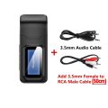 Bluetooth 5.0 Audio Transmitter Receiver LCD Display 3.5MM AUX RCA Stereo Wireless Adapter USB Dongle For PC TV Car Headphones. 