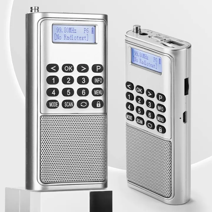 Raddy%20RD23%20Portable%20DAB%20Radio%20Small%20DAB+%20FM%20Digital%20Radio%20with%20Battery%20Pocket%20Radio%20with%20Bluetooth%20Kitchen%20Radio%20(Silver)%20-%20Image%202