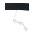 2W Solar Panel Charger Mobile Power Bank Light Fan Charger Charge 3.7-5V Battery 2W 5V Solar Panel Solar Panel Charger. 
