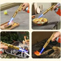 Portable Gold Copper Gas Welding  High Temperature Flame for BBQ Cooking Brazing. 