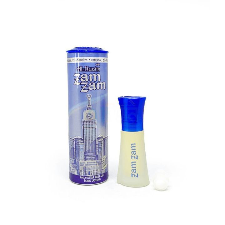 Zam Zam Attar by Al Nuaim Roll on Attar Non Alcoholic Long Lasting Perfume-6ml