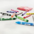 Jumbo Triangle Crayon 12 Color Easy Grip And Non Rolling Due To Triangular Shape For Girls And Boys. 