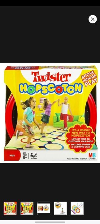 Twister Hopscotch-Floor Activity Game