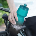 Squeeze Water Bottle 750ml Bpa Free Lightweight Reusable Plastic PP5 Push Pull Lid for Bike Cage Sports Running Hydration. 