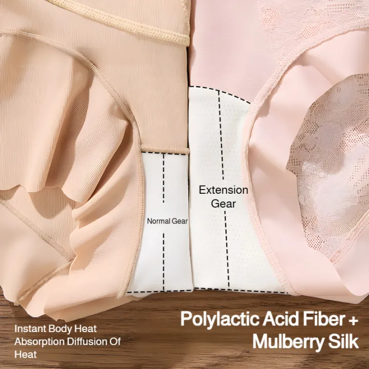 High-Waist%20Lace%20Slimming%20Panties%20-%20Women's%20Ice%20Silk%20Triangle%20Underwear,%20Seamless%20Tummy%20Control%20&%20Fashion%20Design%20-%20Image%204