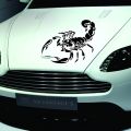 New 3D scorpion stickers waterproof for car fender decoration front-back door. 