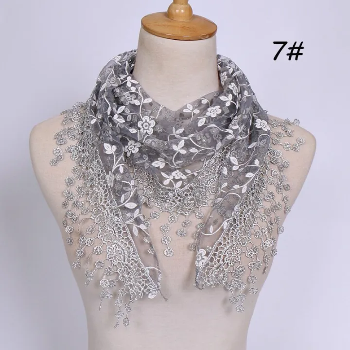 Women%20Embroidered%20Lace%20Tassel%20Scarf%20Triangle%20Fringe%20Solid%20Color%20Shawls%20Fashion%20Lightweight%20Prayer%20Hijab%20150*40cm%20-%20Image%207