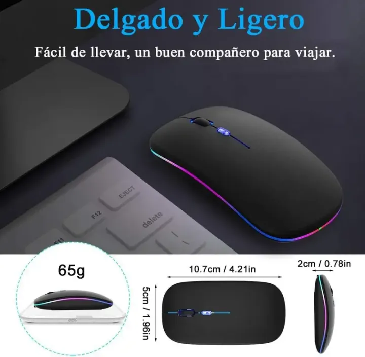 HP%20Ultra%20Slim%20Dual%20Mode%20Bluetooth%20mouse%20Rechargeable%20Battery%20Gaming%20RGB%20USB%20Wireless%20Optical%20Mouse%20With%20Silent%20Clicks%20Black%202.4G%20Backlit%20Mice%20%E2%80%93%20Plug%20and%20Play%20-%20Image%205