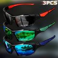 1/3PCS Sports Polarized Sunglasses for Men Lightweight Night Vision Male Shades Cycling Driving Fishing Fashion Mirror Sunglass.