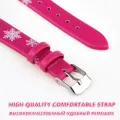 New Princess Elsa Girls Watches Kids Leather Strap Cute Children Cartoon Wristwatches Gifts for Kids Girl Frozen Clock. 