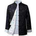 Men Chinese Dragon Shirt Kung Fu Coats China New Year Tang Suit Traditional Chinese Clothing For Men Jackets Hanfu Men Clothing.