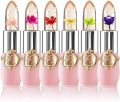 Transparent Jelly Flower Lipstick – Color Changing, Moisturizing Lip Balm for Lip Care. 