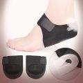1 Pair Heel Pads Shock Absorption Anti-Slip Straps Non-Slip Comfortable Breathable. 