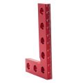 Carpenter Square, L Square Right Angle Ruler ,Small Pocket Wood Working Tool, Aluminum Framing Alloy Square for Measuring Layout. 