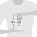 TruMedic TENS Electronic Pulse Unit & 4 Electrode Pads - For Muscle Stiffness, Soreness, Aches & Pains, Perfect for Relaxing Tight Muscles & Nerves for Electrotherapy Pain Management. 
