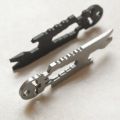 Stainless Steel  EDC Carry-on Pocket Outdoor Multi-function Tool Skull Keychain Screwdriver Crowbar. 