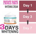 Whitening cream for sensitive areas underarm and private parts of body men's and woman. 