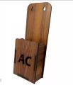 universal ac TV remote wal stend wooden. 