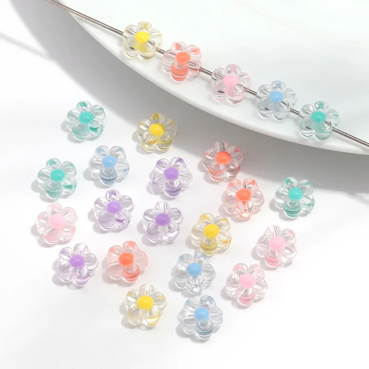100pcs%20Sunflower%20Acrylic%20Beads%20Matte%20Transparent%20Mixed%20Color%20Star%20Spacer%20Loose%20Beads%20DIY%20Bracelets%20Necklace%20Jewelry%20Accessories%20-%20Image%205