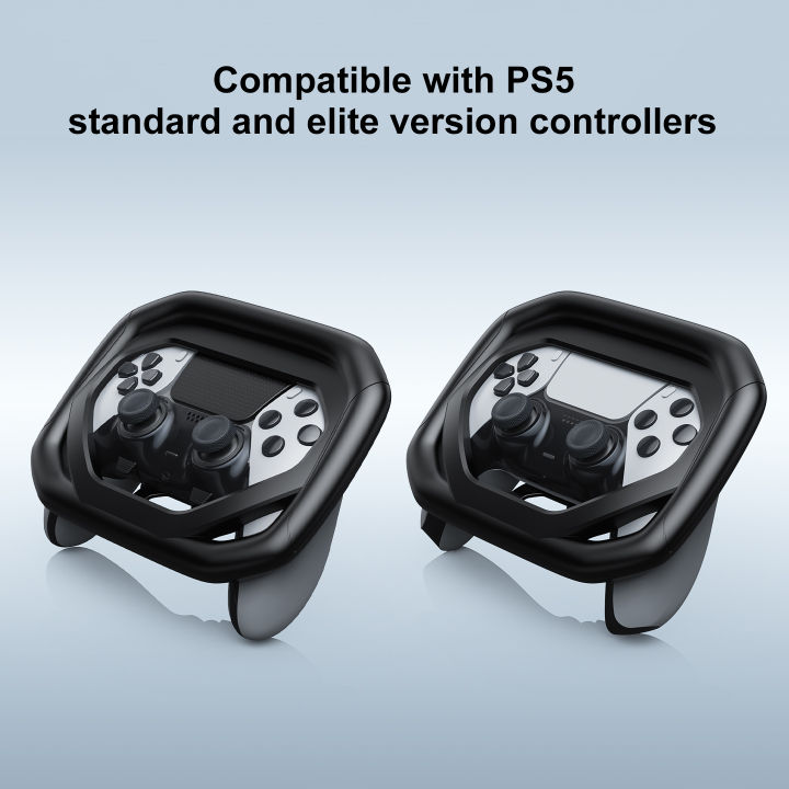 HONCAM%20Steering%20Wheel%20Stand%20for%20PS5%20and%20PS5%20DualSense%20Edge%20Controller%20with%20Adjustable%20Height%20Bracket%20for%20Playstation%205%20-%20Image%203