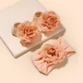 Flower Baby Headband and Socks Set Newborn Girl Soft Nylon Hairband Elastic Floral Turban Short Sock Infant Headwear set. 