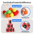 Foam Ball Shooting Toy Bow – Safe Archery Blaster with Soft Balls & Target Cans for Kids Outdoor Indoor Play. 