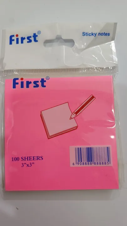 Sticky Notes First company colorful combine 100pcs | Daraz.pk
