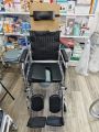 Full Option Commode Wheel Chair (reclining wheelchair). 