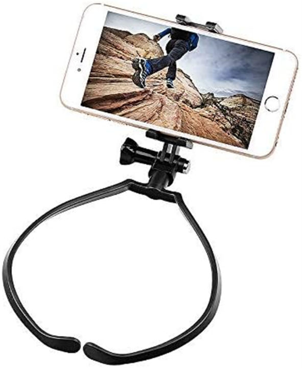Hands%20Free%20Wearable%20Neck%20Holder%20Lazy%20Phone%20Stand%20Universal%20Hanging%20Mount%20for%20IPhone%2015ProMax%20Samsung%20GoPro%20Dock%20Station%20Bracket%20-%20Image%204