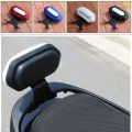 Universal Motorcycle Pillion Back Rest Stainless Steel Durable Back Rest Cushion Pad. 