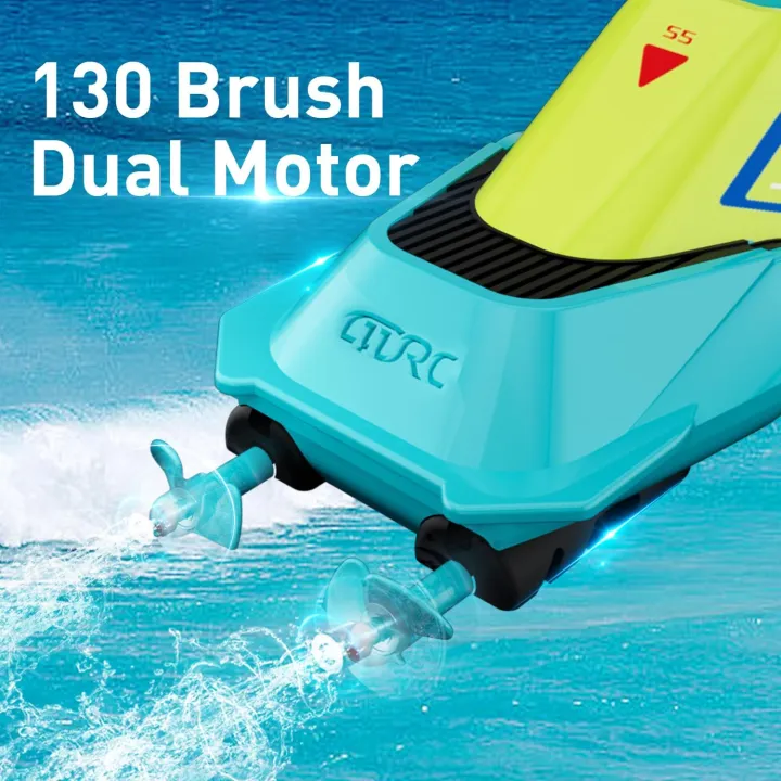 S5%202.4G%20RC%20Boat%20Waterproof%20Dual%20Motor%20High%20Speed%20Racing%20Speedboat%20Model%20Electric%20Radio%20Control%20Outdoor%20Boat%20Summer%20Water%20Pool%20To%20-%20Image%204