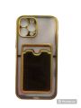 Iphone 12 pro max Back cover In Golden Colour. 