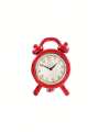 A Miniature Metal Clock for a Dollhouse: 1/12 Scale Realistic Bedroom Scene Decoration Model (Stickers Are Random).