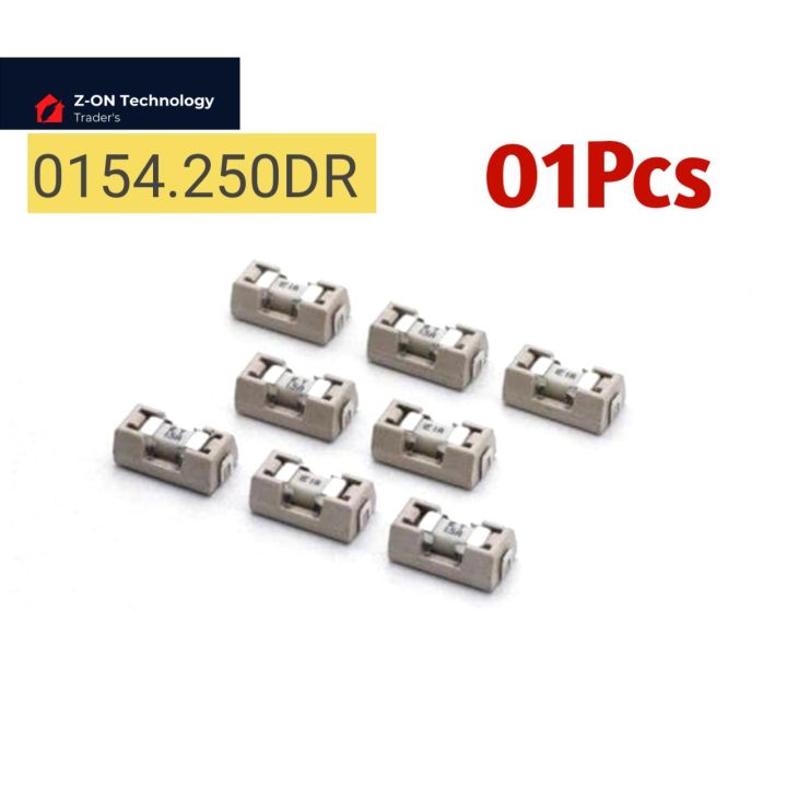 0154.250DR Littelfuse, 250mA 125vac, Surface Mount Fuse