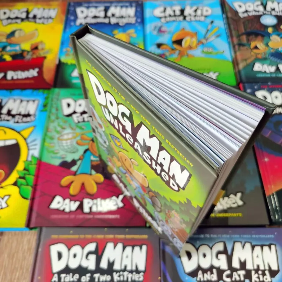 English cartoon children's book Dog Man series Detective Dog