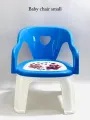 Plastic Chair with Cartoon Character Printed on Cushion Seat Light Weight chair Baby plastic chair. 