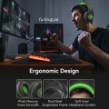 Original Python Fly G9000 Gaming Headphones with Noise Cancelling Microphone ~ Black & White Headset with Stereo Sound for Mobile, PC, Laptop, Computer, PlayStation4, Xbox ~ PS4 Headphone with Mic ~ USB & 3.5mm Wired Plug ~ By FunBug. 
